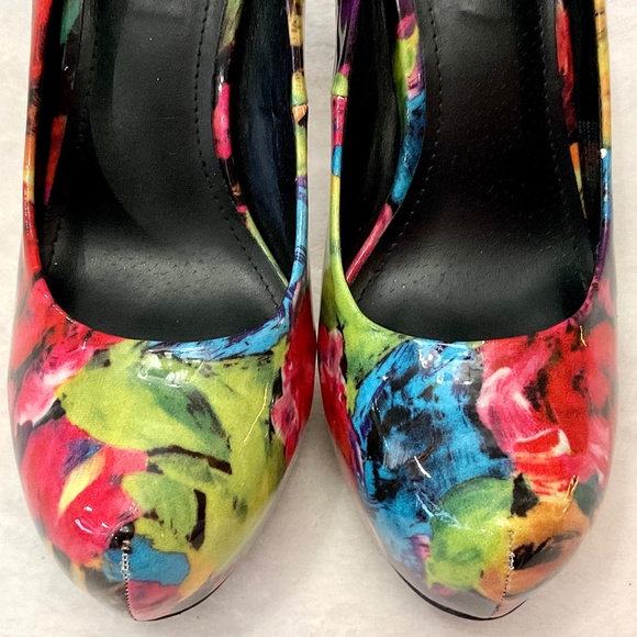 Steve Madden NALA Stiletto High Heel Patent Leather platform Pumps Sz 9.5 - Picture 15 of 16